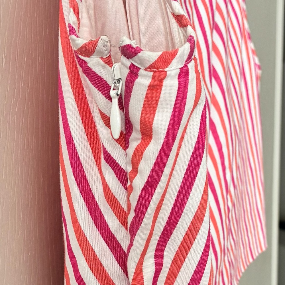 J. Crew Pink and White Striped Collection Dress - Picture 6 of 8